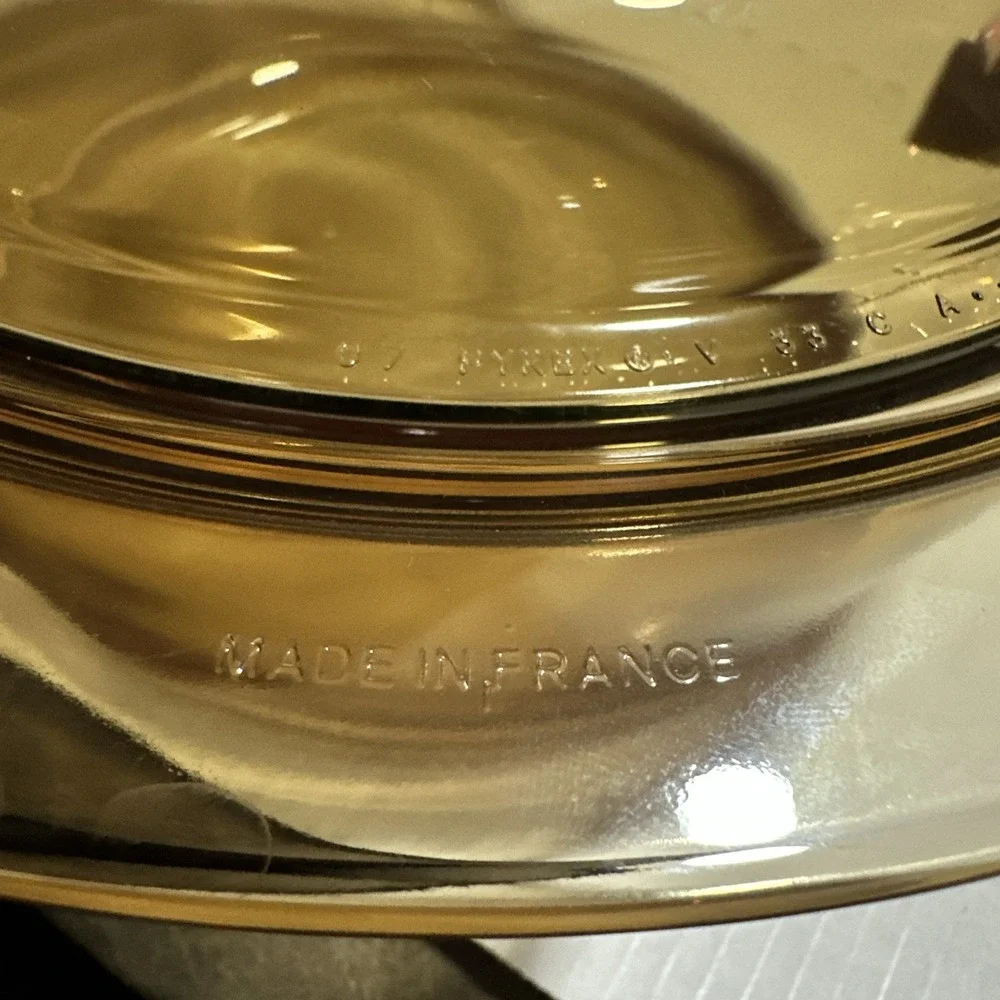 Corning Ware Visions Cookware 3.5L Dutch Oven Stock Pot with Lid Made in USA